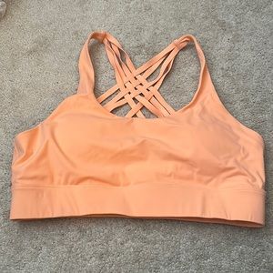 Zyia Cream Weave sports bra